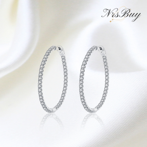 Simple Diamond Earrings