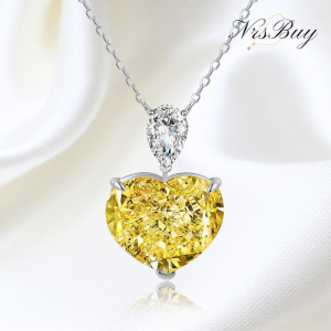 Ice cut heart type high carbon diamond