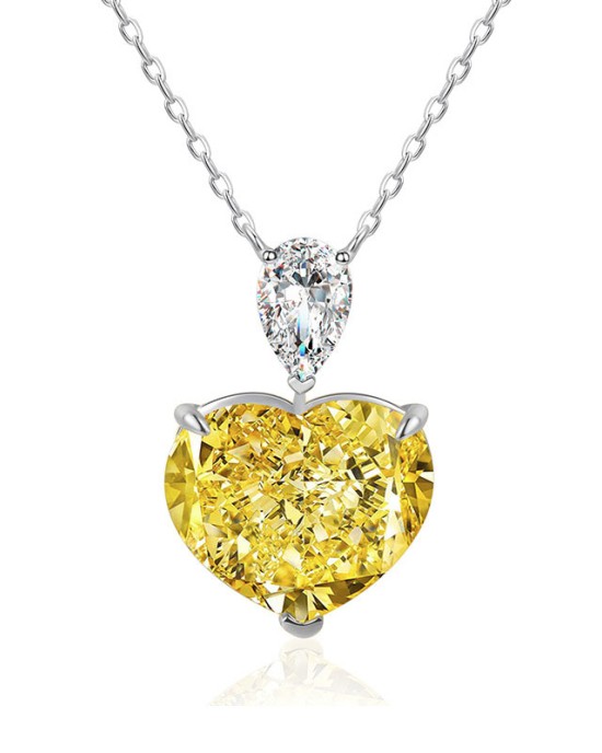 Ice cut heart type high carbon diamond