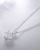 Ice cut heart type high carbon diamond