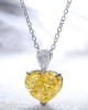 Ice cut heart type high carbon diamond