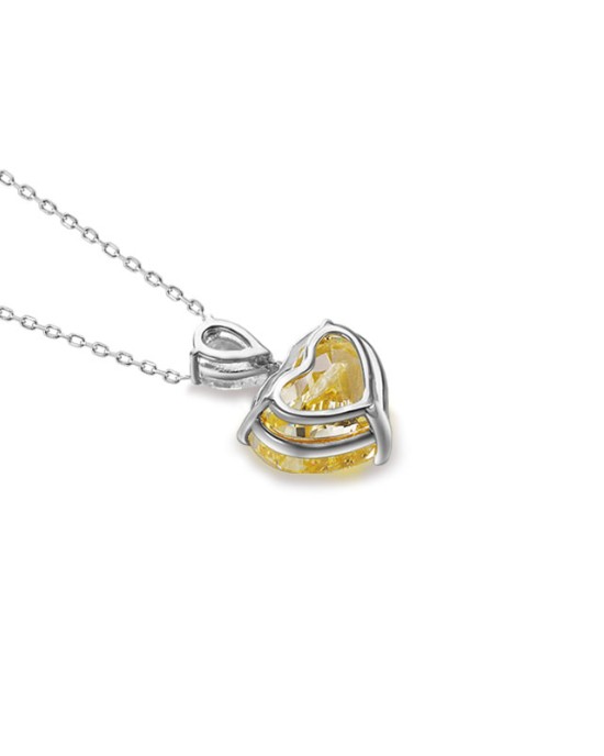 Ice cut heart type high carbon diamond